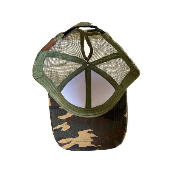 Ponytail Baseball Cap (Camouflage) - Picture 2 of 11